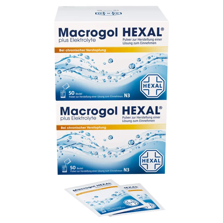 Macrogol HEXAL plus Elektrolyte Pulver, 100X13 g
