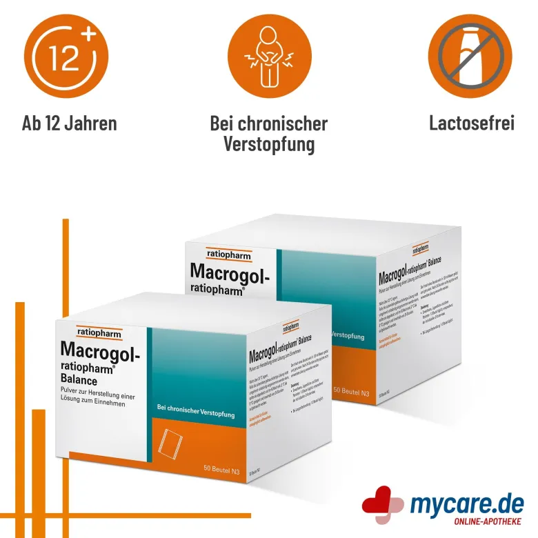 Macrogol-ratiopharm Balance Pulver, 100 St