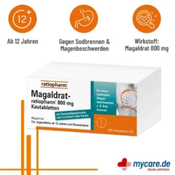 Magaldrat-ratiopharm 800 mg Kautabletten, 100 St