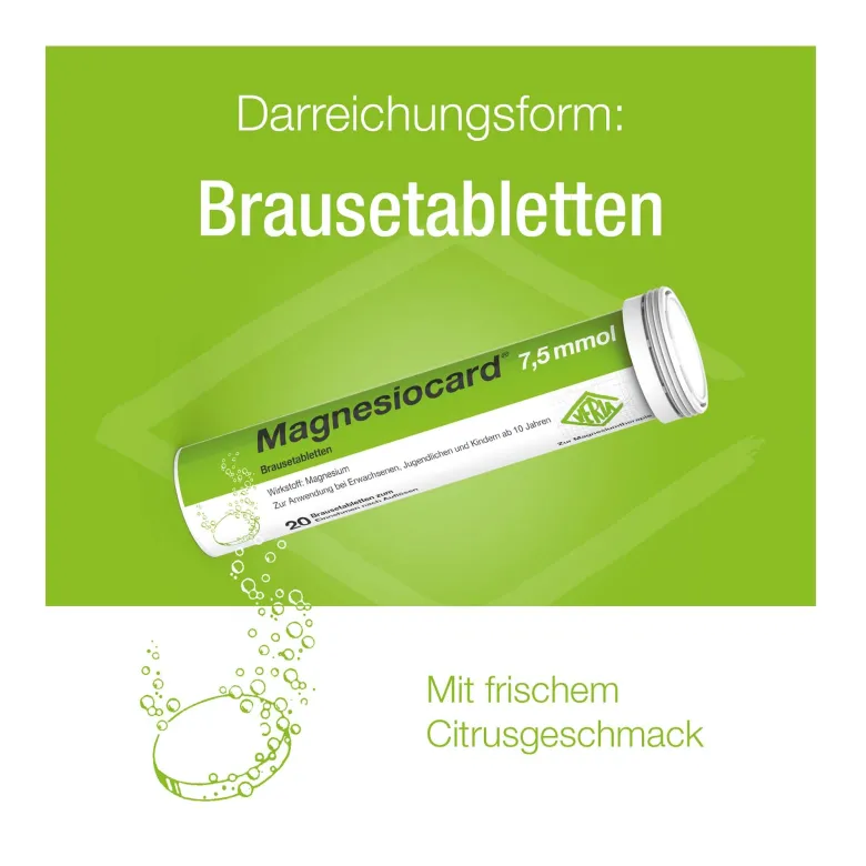 Magnesiocard 7,5 mmol, 20 St