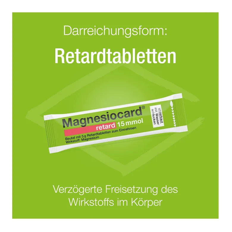 Magnesiocard retard 15 mmol, 30 St