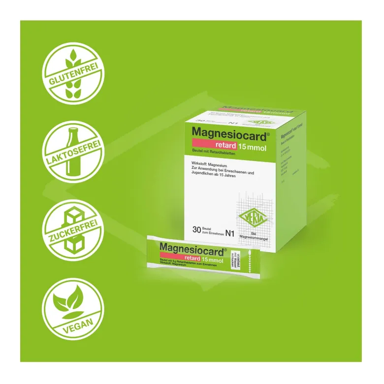Magnesiocard retard 15 mmol, 30 St