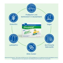 Magnesium Diasporal 300 direkt, 50 St