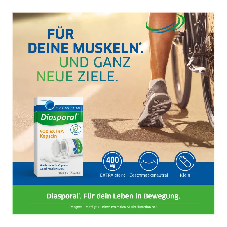 Magnesium Diasporal 400 Extra Kapseln, 100 St