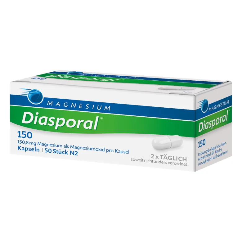 Magnesium Diasporal 150 Kapseln, 50 St