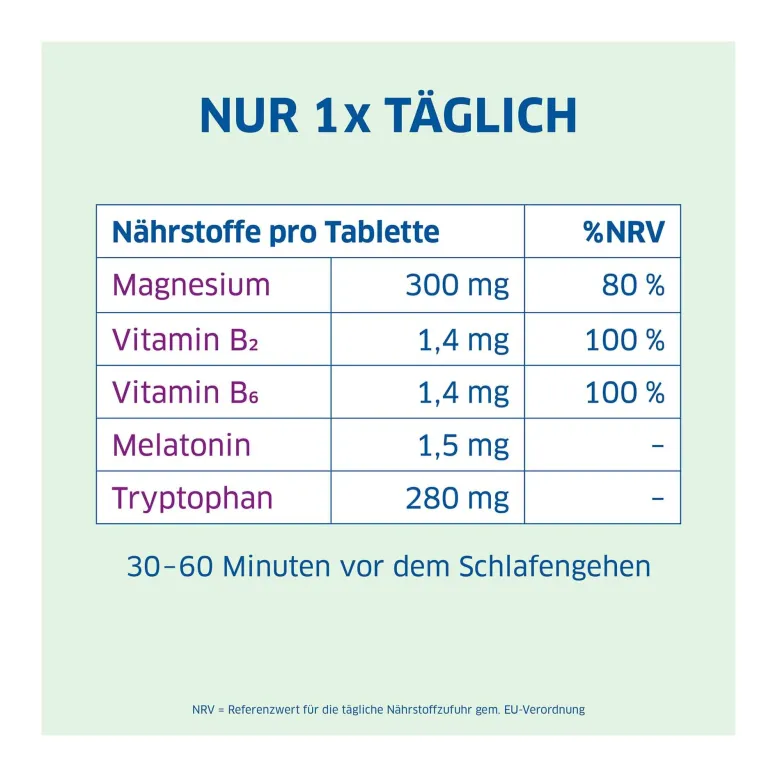 Magnesium-Diasporal pro DEPOT Schneller Einschlafen Tablette, 30 St