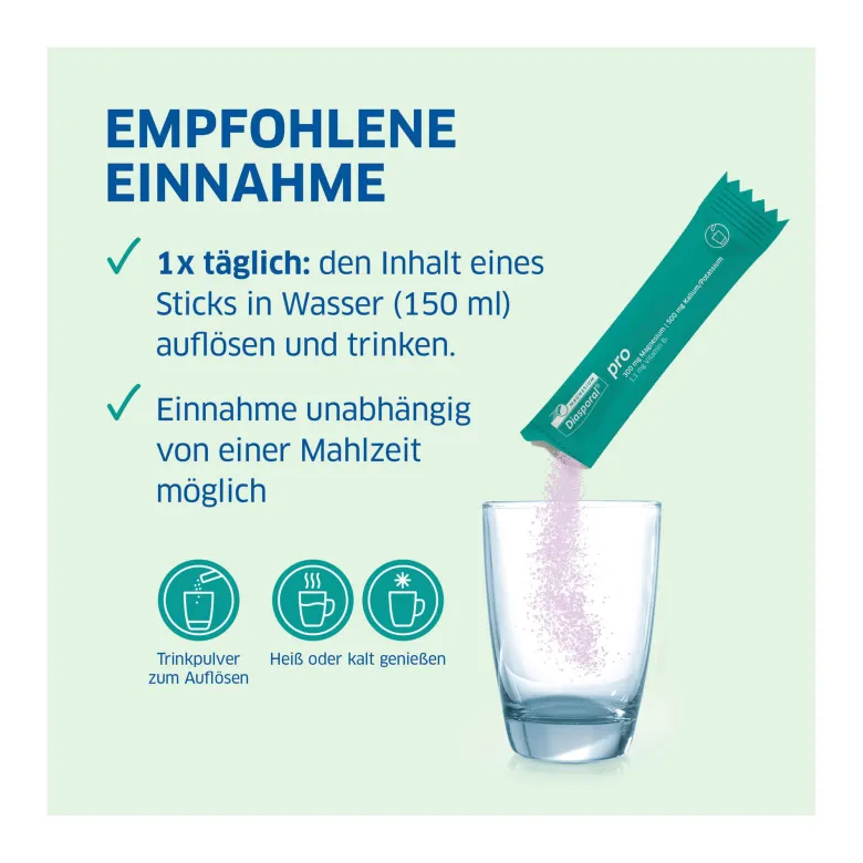 Magnesium-Diasporal Pro Herz und Blutdruck Trinkpulver, 30 St