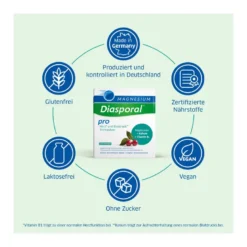 Magnesium-Diasporal Pro Herz und Blutdruck Trinkpulver, 30 St
