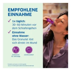 Magnesium-Diasporal pro Schneller Einschlafen Direktgranulat, 30 St