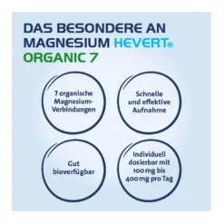 Magnesium Hevert Organic 7 Kapseln, 120 St