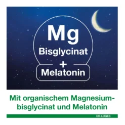 Magnesium-Loges Gute Nacht mit Melatonin, 30 St