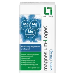 Magnesium-Loges vario 100 mg Kapseln, 60 St