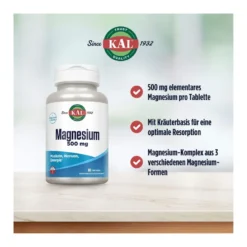 Magnesium 500 mg Tabletten, 60 St