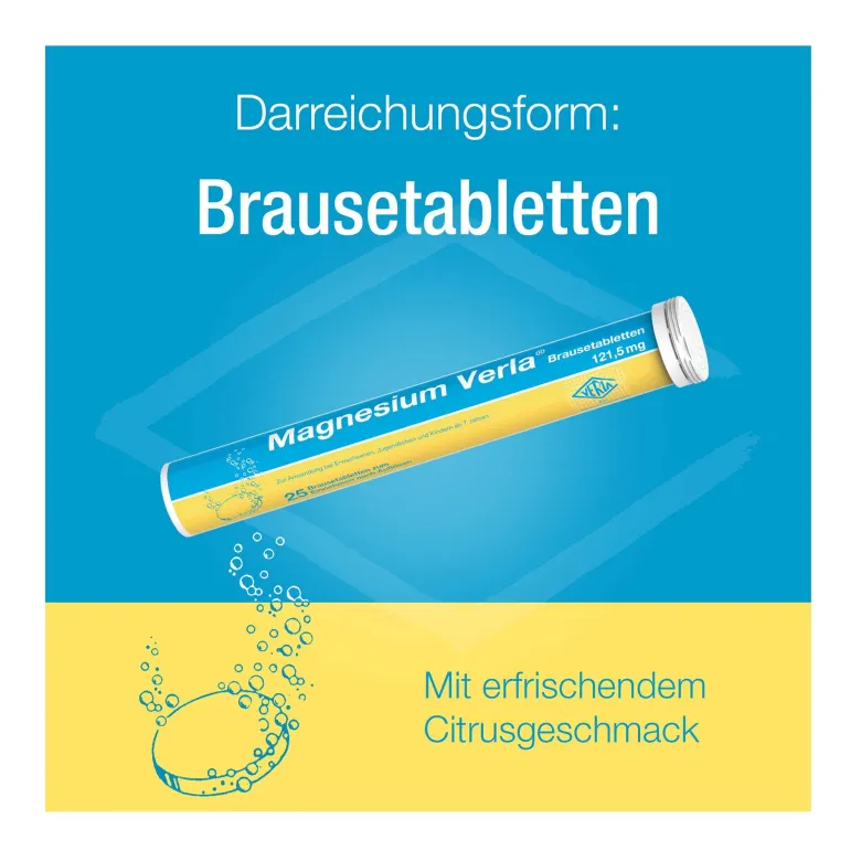 Magnesium Verla Brausetabletten, 50 St