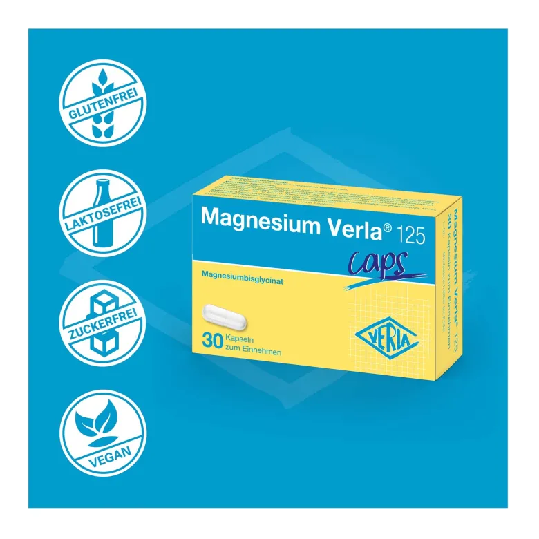 Magnesium Verla 125 caps, 30 St