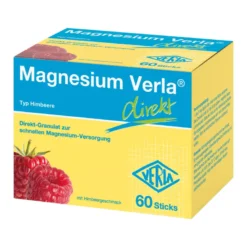 Magnesium Verla direkt Granulat Himbeere, 60 St