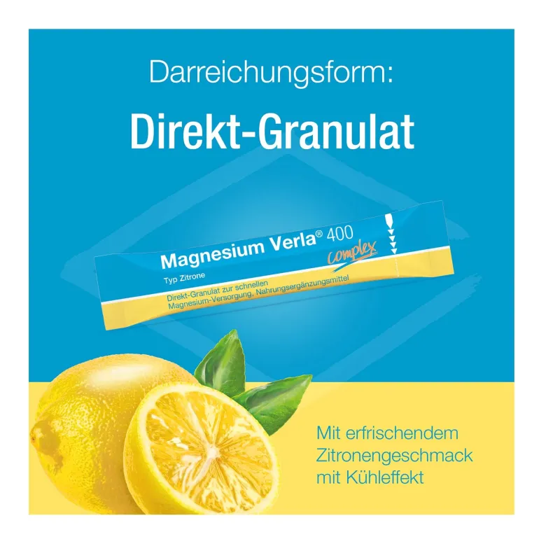Magnesium Verla 400 Direkt-Granulat, 50 St