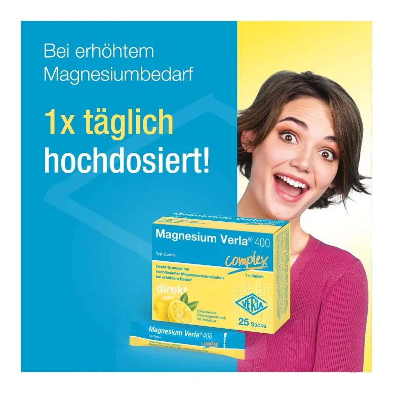 Magnesium Verla 400 Direkt-Granulat, 25 St