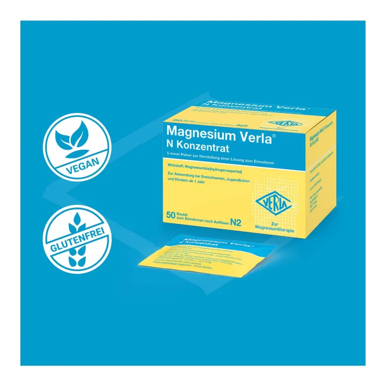 Magnesium Verla N Konzentrat, 100 St