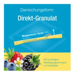 Magnesium Verla 400 Waldbeere Direkt-Granulat, 25 St