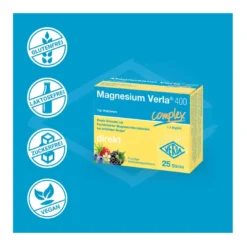 Magnesium Verla 400 Waldbeere Direkt-Granulat, 25 St