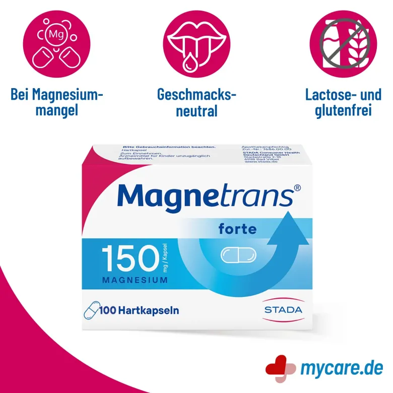 Magnetrans forte 150 mg Hartkapseln, 100 St