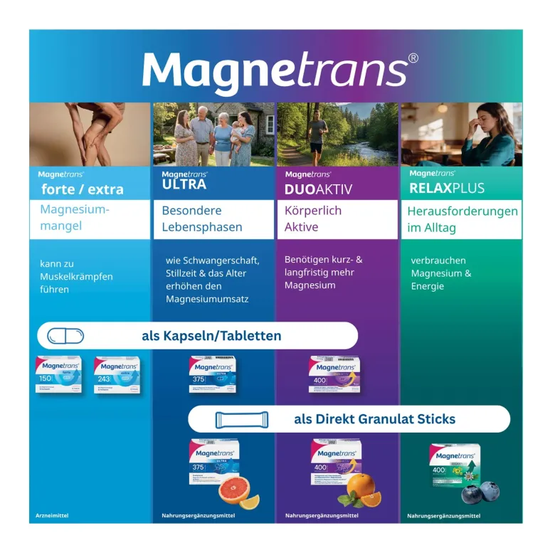 Magnetrans RelaxPlus 400 mg Direktgranulat, 50 St