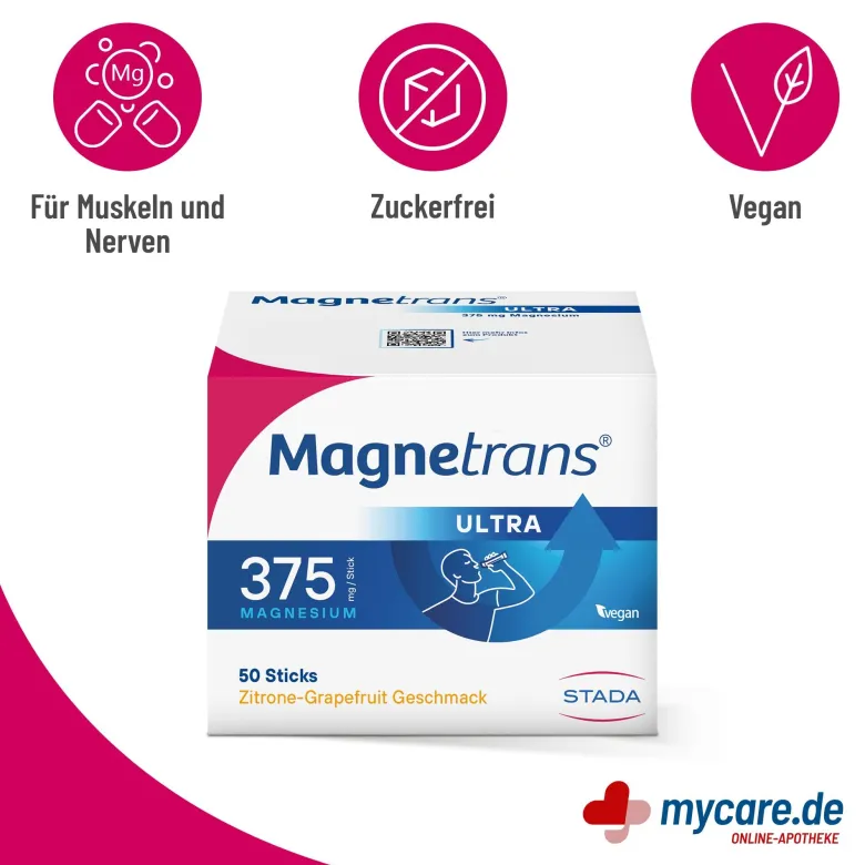 Magnetrans Ultra 375 mg Direktgranulat, 50 St