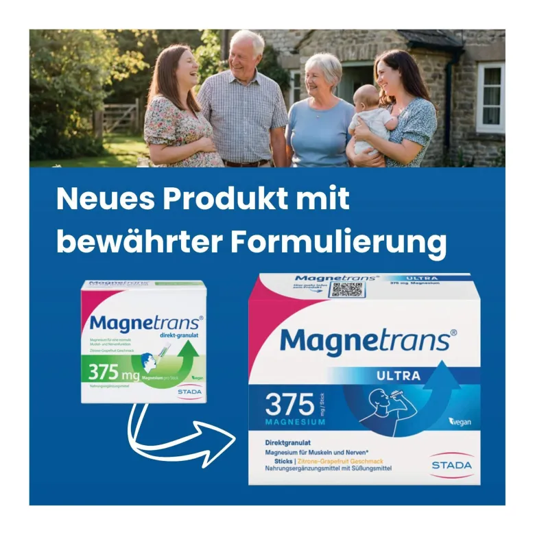 Magnetrans Ultra 375 mg Direktgranulat, 50 St
