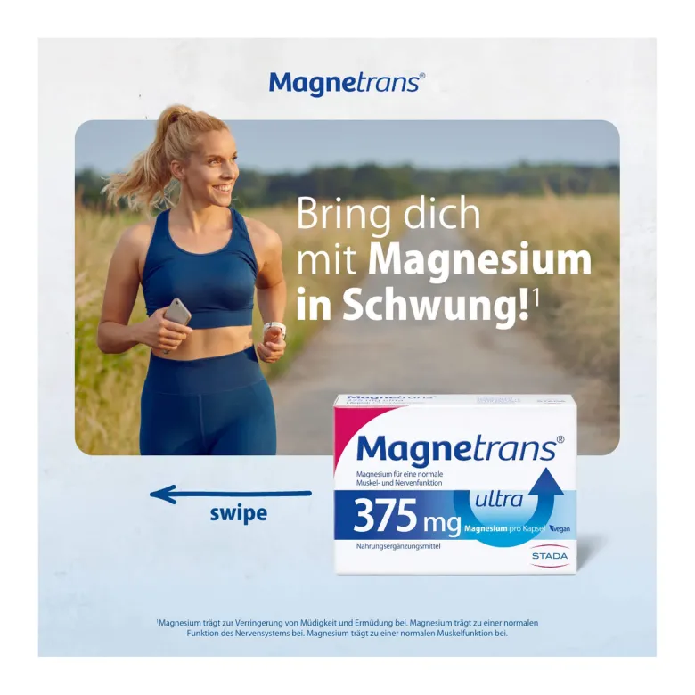 Magnetrans ultra 375 mg Kapseln, 20 St