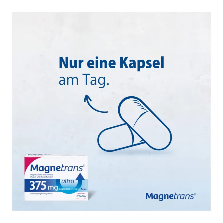 Magnetrans ultra 375 mg Kapseln, 20 St