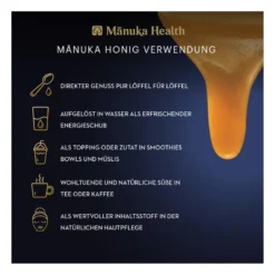 Manuka Health MGO 100+ Manuka Honig, 250 g