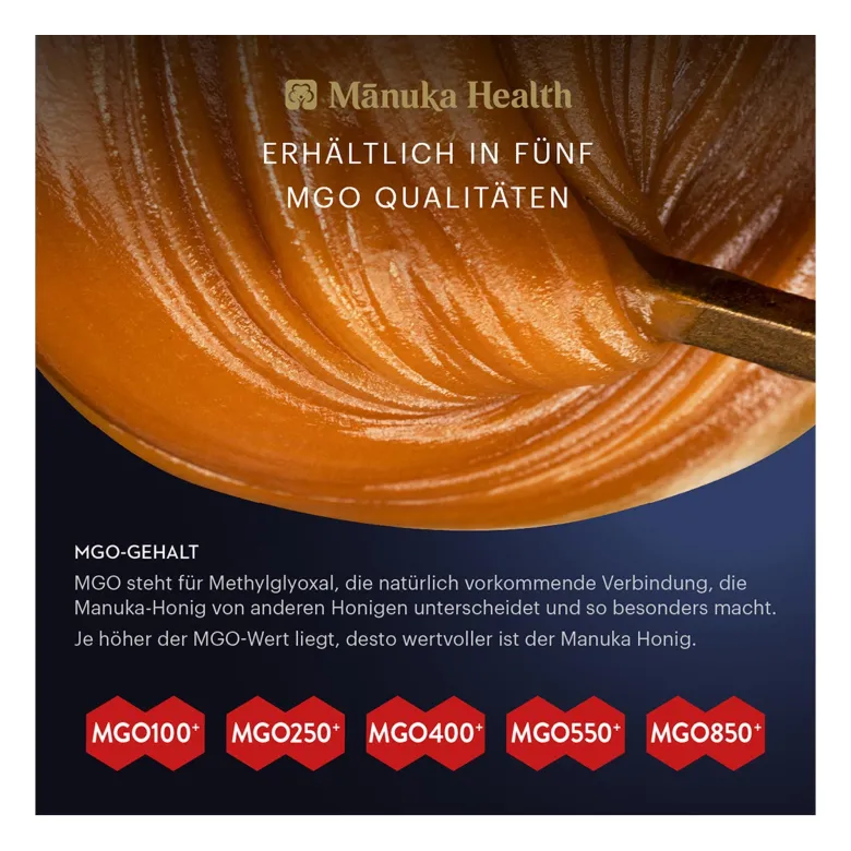 Manuka Health MGO 550+ Manuka Honig, 250 g