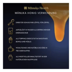 Manuka Health MGO 400+ Manuka Honig, 250 g