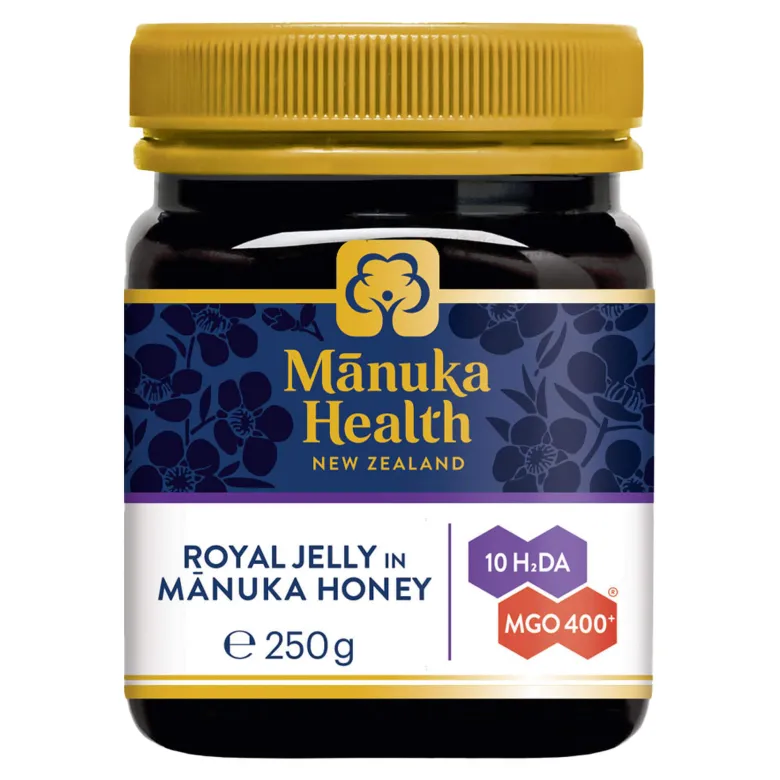 Manuka Honig MGO 400+ mit Gelee Royale, 250 g