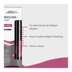 medipharma cosmetics Mascara med XL Volumen, 6 ml