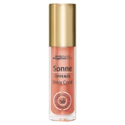 medipharma cosmetics Sonne Lippenöl Shiny Coral LSF 50, 4 ml