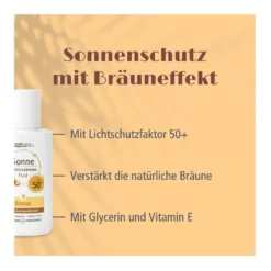 medipharma cosmetics Sonne Schutz & Bräune Fluid LSF 50+, 50 ml