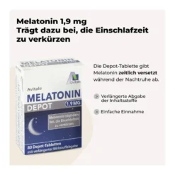 Melatonin 1,9 mg Depot-Tabletten, 80 St