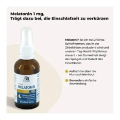 Melatonin 1 mg Einschlaf-Spray, 50 ml