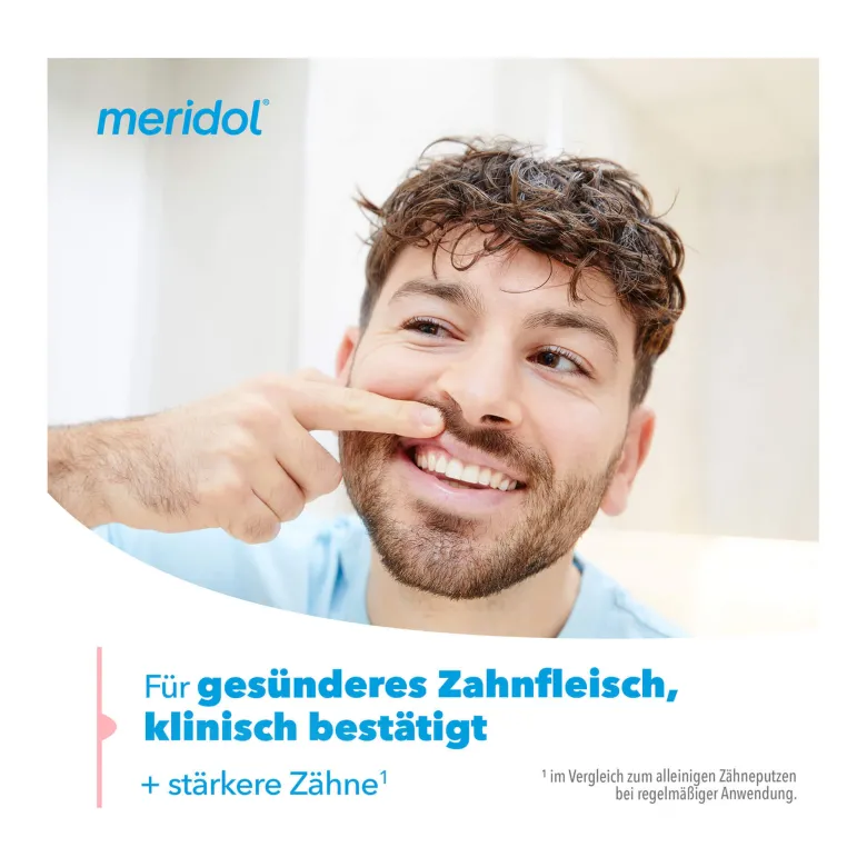Meridol Zahnfleischschutz antibakterielle Mundspülung, 400 ml