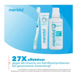 Meridol Zahnfleischschutz Mundspülung, 100 ml