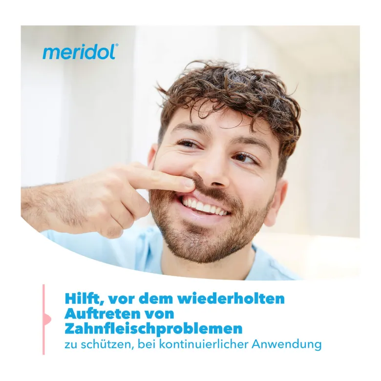 Meridol Zahnfleischschutz & Sanftes Weiss Zahnpasta, 75 ml