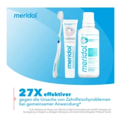 Meridol Zahnfleischschutz & Sanftes Weiss Zahnpasta, 75 ml