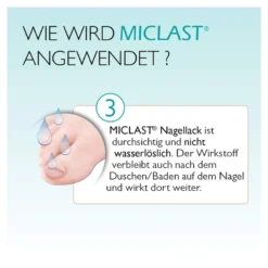 MICLAST 80 mg/g wirkstoffhaltiger Nagellack, 3 ml