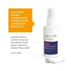 Minoxidil BIO-H-TIN-Pharma 20mg/ml Frauen Spray, 3X60 ml