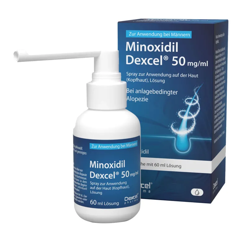 Minoxidil Dexcel 50 mg/ml Spray, 60 ml