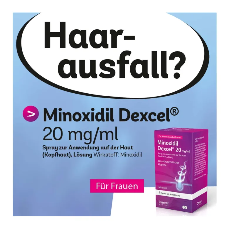 Minoxidil Dexcel 20 mg/ml Spray, 60 ml