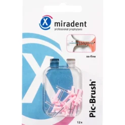 Miradent Interdentalbürste Pic-Brush xx-fine pink, 12 St