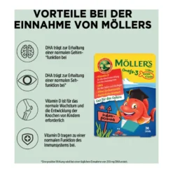 Möllers Omega-3 Gelee-Fische, 36 St